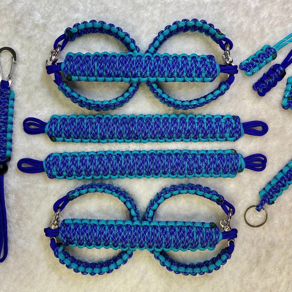 Brand New Handmade 550 Paracord Grab Handle Set for use in a Wrangler!